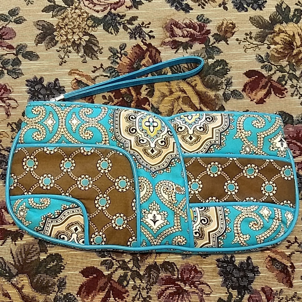 Jazzy Clutch Totally Turq